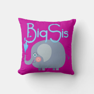 Elephant Big Sis Cushion