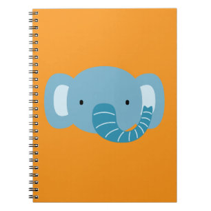 Elephant Birthday Kids Art Notebook