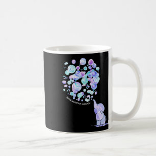 Elephant Blue Purple Balloons Suicide Prevention A Coffee Mug