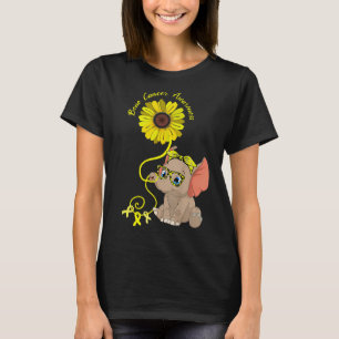 Elephant Brain Aneurysm Awareness Burgundy Ribbon T-Shirt