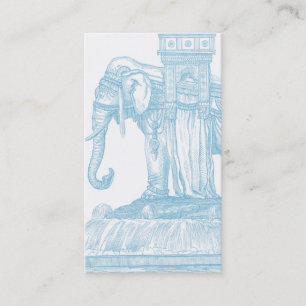 Elephant Buddha Quotation Business Card