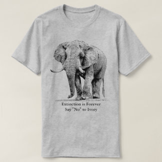 Elephant Bull Taking a Stroll | African Wildlife T-Shirt