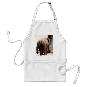 Elephant Bum Apron