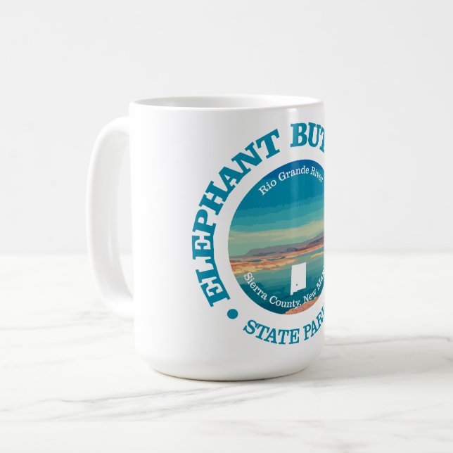Elephant Butte Lake SP Coffee Mug (Front Left)