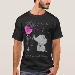 Elephant Charcot Marie Tooth Awareness T-Shirt