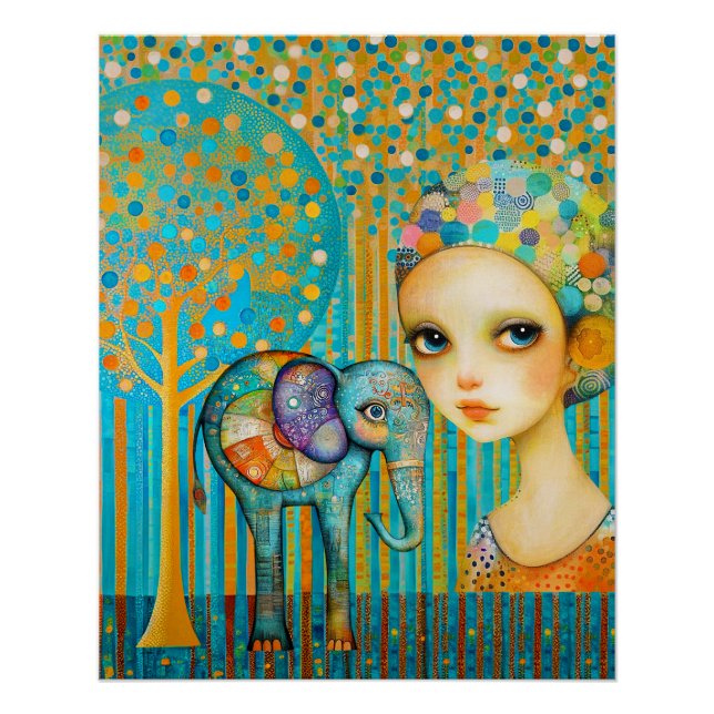 Elephant Charm Poster (Front)