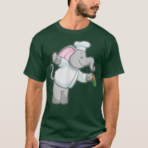 Elephant Chef Cooking apron Salt shaker T-Shirt