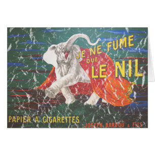 Elephant cigarettes-1900 - distressed