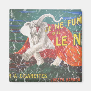 Elephant cigarettes-1900 - distressed magnet
