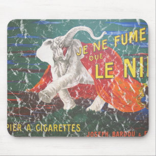 Elephant cigarettes-1900 - distressed mouse pad