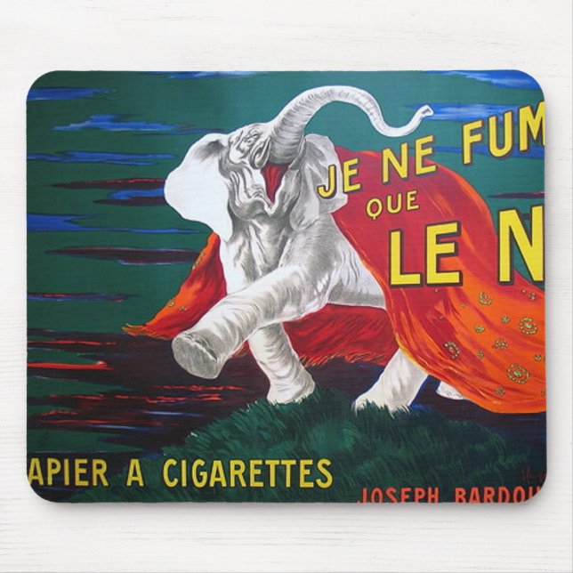 Elephant cigarettes-1900 mouse pad (Front)