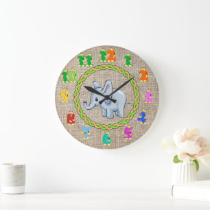 Elephant clock
