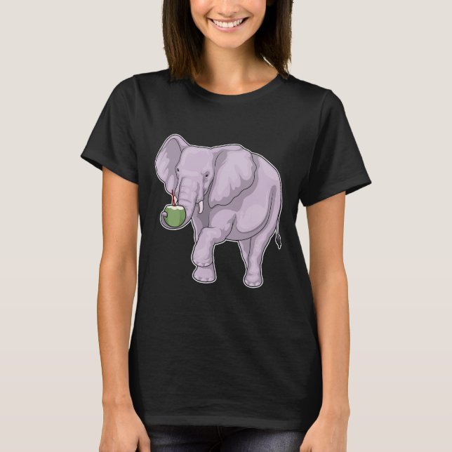 Elephant Coconut T-Shirt (Front)