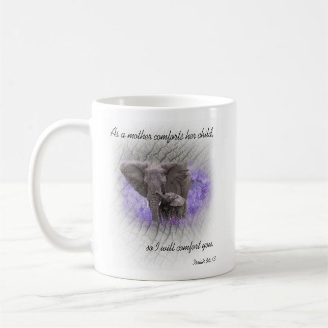 Elephant Coffee Mug (Left)