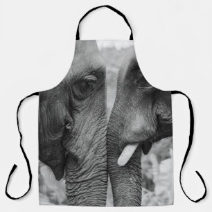 ELEPHANT COUPLE APRON