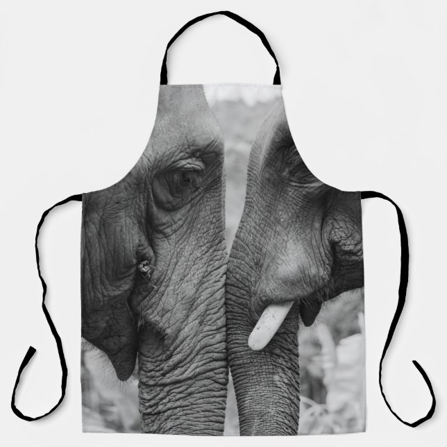 ELEPHANT COUPLE APRON (Front)