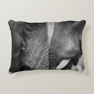 ELEPHANT COUPLE DECORATIVE CUSHION