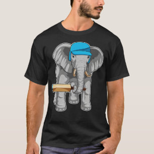 Elephant Cricket Cricket bat T-Shirt