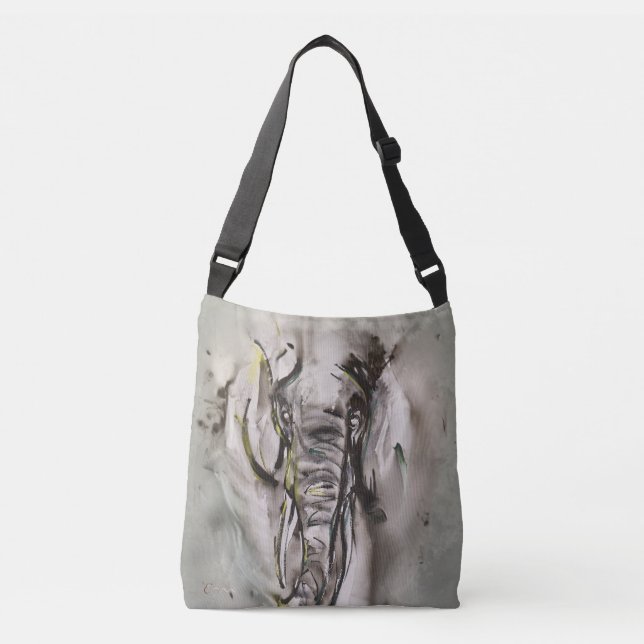 Elephant Crossbody Bag (Front)