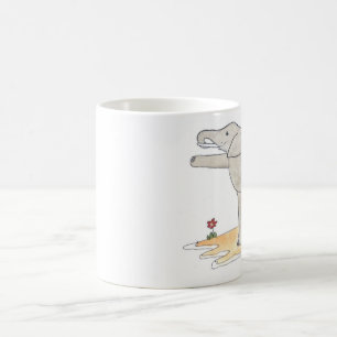 Elephant Dancer's yoga pose Coffee Mug
