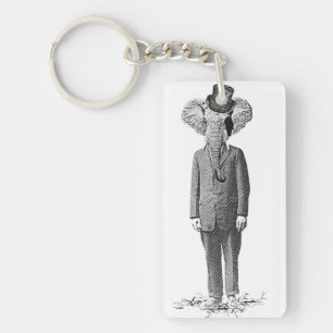 Elephant dandy key ring