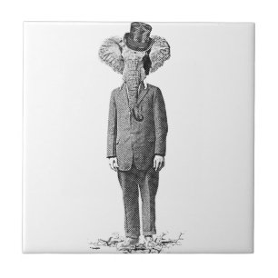 Elephant dandy tile