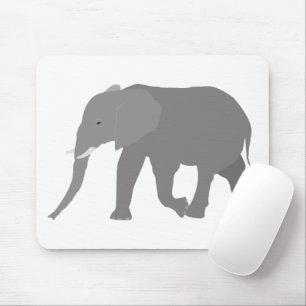 Elephant Design Mouse Pad