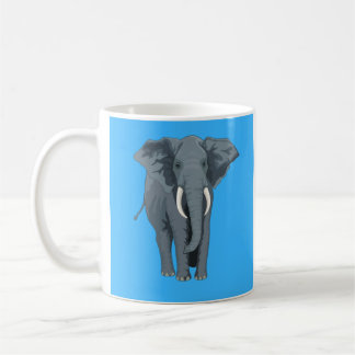 Elephant Design Mug, 11 oz for elephant lover Coffee Mug