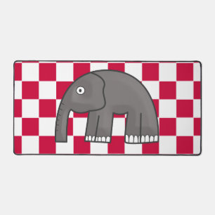 elephant desk mat