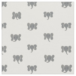 Elephant Dots Fabric