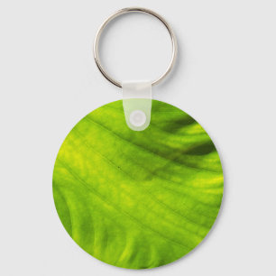 Elephant Ear Taro Key Ring