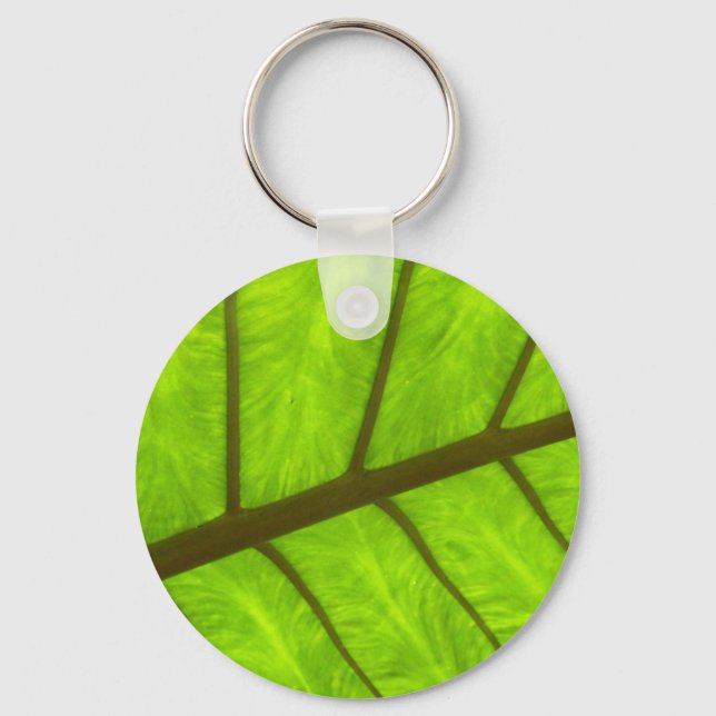 Elephant Ear Taro Key Ring (Front)