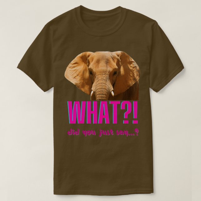 Elephant Ears  T-Shirt (Design Front)