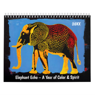 Elephant Echo – A Year of Color & Spirit Calendar