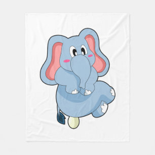 Elephant Egg Fleece Blanket
