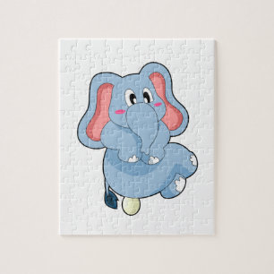 Elephant Egg Jigsaw Puzzle