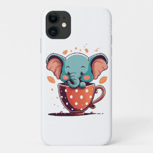 Elephant Elegance iPhone 11 Case