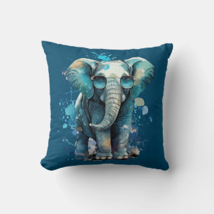 Elephant Elegance Cushion