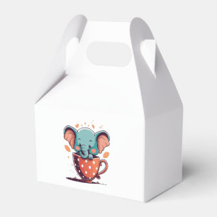 Elephant Elegance Favour Box