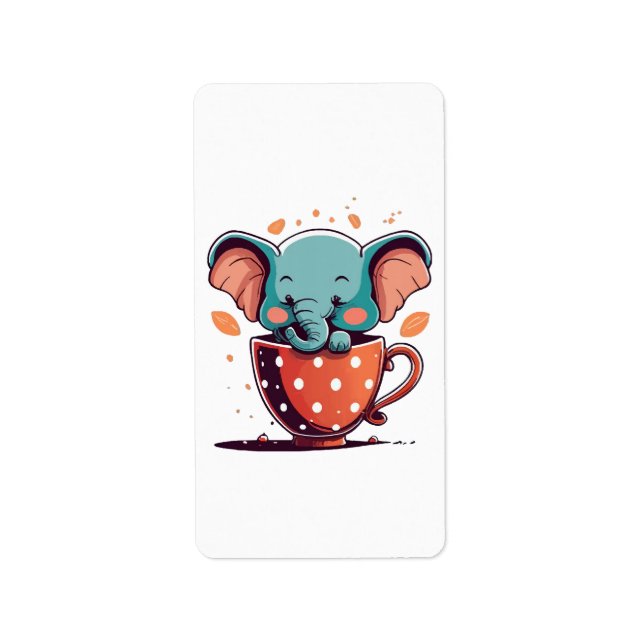 Elephant Elegance Label (Front)