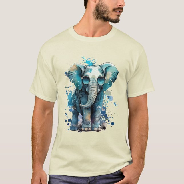 Elephant Elegance T-Shirt (Front)