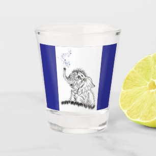 Elephant Energy Shot Glass