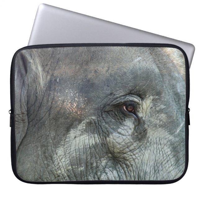 ELEPHANT EYE LAPTOP SLEEVE (Front)