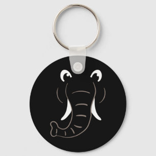 Elephant Face Costume Easy Halloween Costume Gift Key Ring