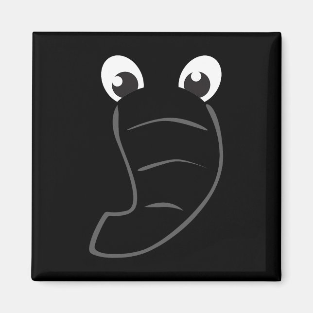 Elephant Face Cute Kids Halloween Costume Animal G Magnet (Front)