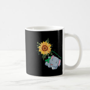 Elephant Faith Hope Fight Love Mental Health Aware Coffee Mug
