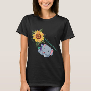 Elephant Faith Hope Fight Love Suicide Prevention T-Shirt