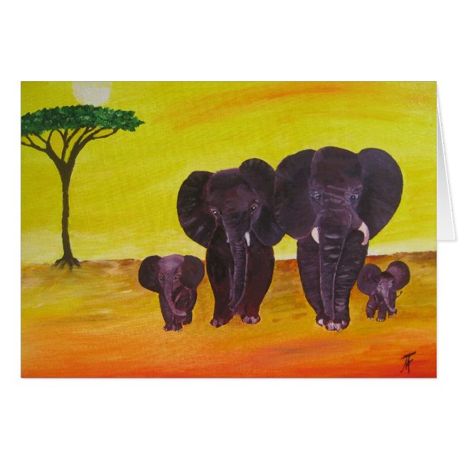 Elephant Family (Front Horizontal)