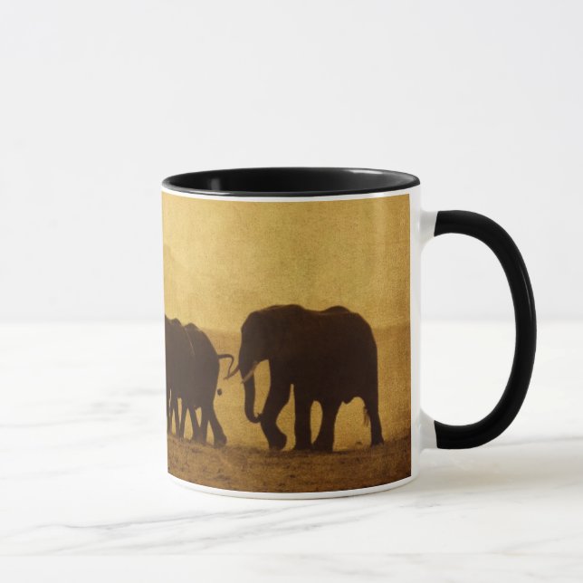 Elephant Family Mug (Right)