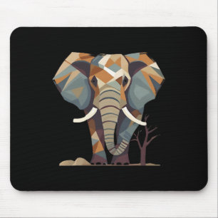 Elephant Fans' Stylish Artistic Save The Elephants Mouse Pad